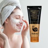  Farmstay Escargot Noblesse Intensive cleansing foam-Sữa rửa mặt kiềm dầu chuyên sâu ốc sên 