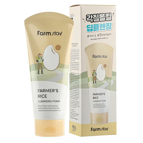  Farmstay Farmers Rice Cleansing Foam 