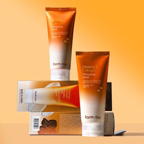  Farmstay Ginseng & Collagen Wrapping Mask 