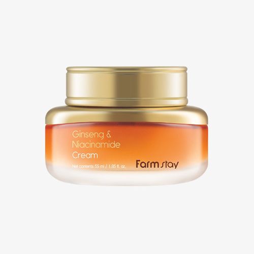  Kem Nhân Sâm & Niacinamide Farmstay 55ml – Dưỡng ẩm, Làm sáng & Chống nhăn-Farmstay Ginseng & Niacinamide Cream 55ml 