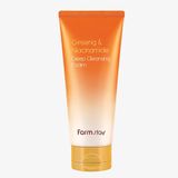  Farmstay Ginseng & Niacinamide Deep Cleansing Foam 