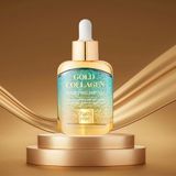  Serum dưỡng ẩm sâu, giảm nếp nhăn Vàng 24k Farmstay Gold Collagen Nourishing Ampoule 