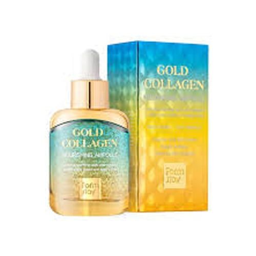  Serum dưỡng ẩm sâu, giảm nếp nhăn Vàng 24k Farmstay Gold Collagen Nourishing Ampoule 
