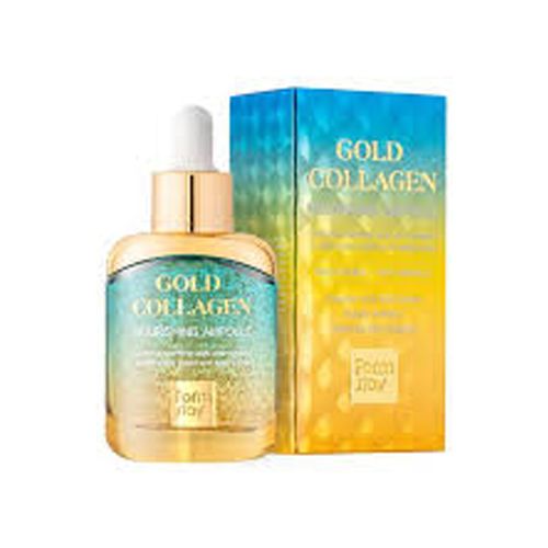  Serum dưỡng ẩm sâu, giảm nếp nhăn Vàng 24k Farmstay Gold Collagen Nourishing Ampoule 