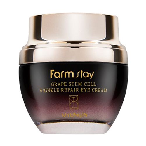  Kem Dưỡng Mắt FARMSTAY Grape Stem Cell Extract Chứa Tế Bào Gốc Từ Nho Giúp Chăm Sóc Làn Da Mỏng Manh Quanh Mắt, Cải Thiện Nếp Nhăn Và Dấu Hiệu Lão Hóa 50ml-Farmstay Grape Stem Cell Wrinkle Repair Eye Cream 