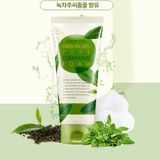  Sữa Rửa Mặt Tạo Bọt FARMSTAY Chiết Xuất Trà Xanh Làm Sạch Sâu Và Kiểm Soát Bã Nhờn 180ml 