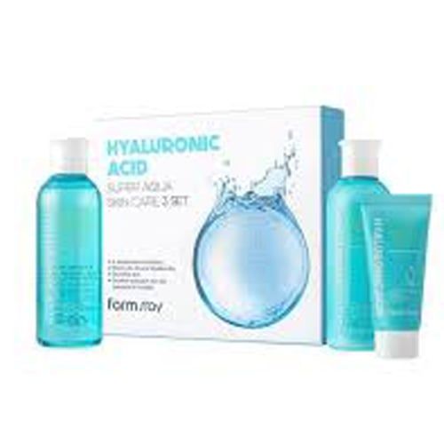  Farmstay hyaluronic acid super aqua skin care 3set 