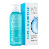  Farmstay Hyaluronic Acid Super Aqua Toner-Nước hoa hồng sáng da cấp nước 