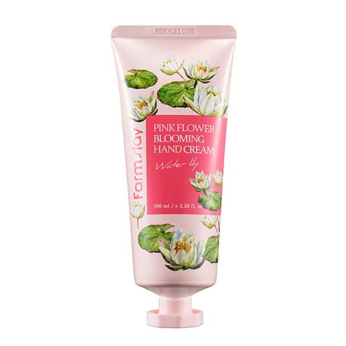  Farmstay Pink Flower Blooming Hand Cream Water Lily 