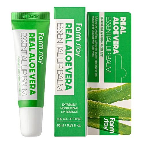  Farmstay Real Aloe Vera Essential Lip Balm 