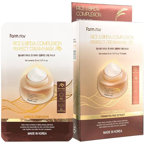  Farmstay rice & bifida cream mask 