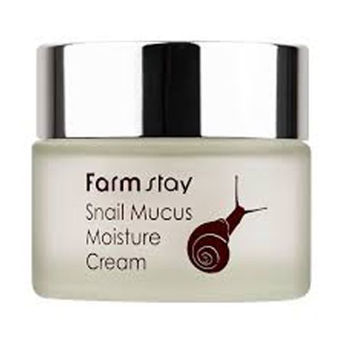  Kem Dưỡng Ẩm FARMSTAY Snail Mucus Moisture Giàu Dịch Nhầy Ốc Sên, Giúp Khóa Ẩm, Phục Hồi Và Tái Tạo Làn Da Hiệu Quả 50g-Farmstay snail mucus moisture cream 