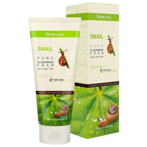  Farmstay Snail Pure Cleansing Foam 