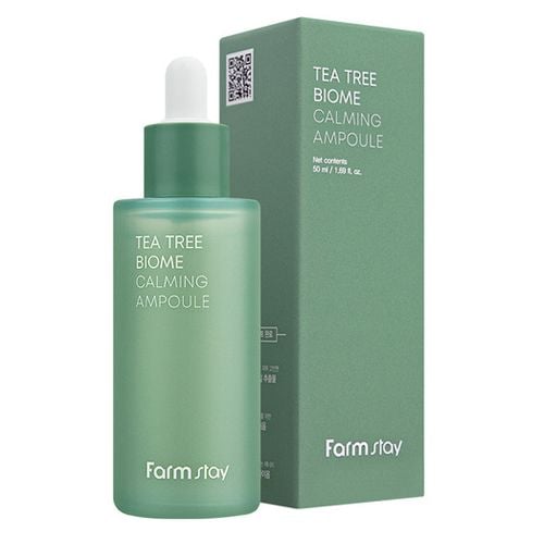  Tinh chất chống nhăn da chiết xuất Tràm Trà Farmstay Tea Tree Biome Calming Ampoule 