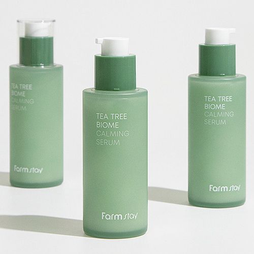  Serum cải thiện nếp nhăn chiết xuất Tràm trà Farmstay Tea Tree Biome Calming Serum 