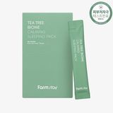  Mặt nạ ngủ làm dịu da tinh chất Tràm trà Farmstay Tea Tree Biome Calming Sleeping Pack 