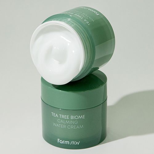  Kem dưỡng cho da khô chiết xuất Tràm trà Farmstay Tea Tree Biome Calming Water Cream 
