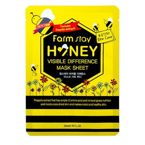  Farmstay Visible Difference Mask Sheet Honey 