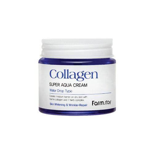  Kem dưỡng da siêu cấp ẩm Farmstay Collagen Super Aqua Cream 