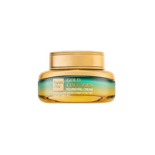  Kem Dưỡng làm trắng, mềm mịn da Vàng 24k Farmstay Gold Collagen Nourishing Cream 
