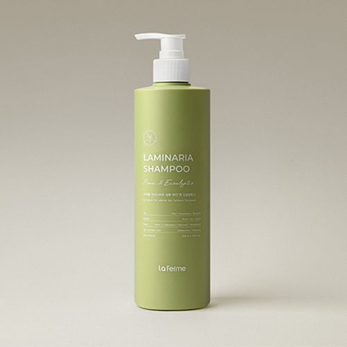  Dầu gội Tảo bẹ hương khuynh điệp và thông Laferme Laminaria Shampoo Pine & Eucalyptus 500ml 