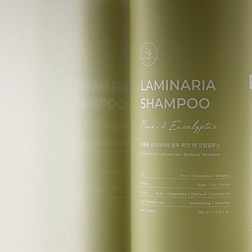  Dầu gội Tảo bẹ hương khuynh điệp và thông Laferme Laminaria Shampoo Pine & Eucalyptus 500ml 