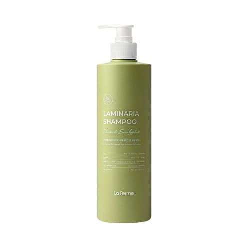  Dầu gội Tảo bẹ hương khuynh điệp và thông Laferme Laminaria Shampoo Pine & Eucalyptus 500ml 