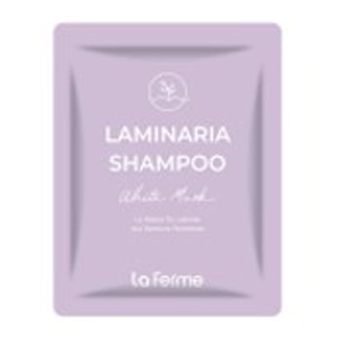  Dầu gội Xạ hương trắng phục hồi tóc hư tổn Laferme Laminaria Shampoo White Musk 7ml 