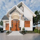  Nhà mái thái 1 tầng 