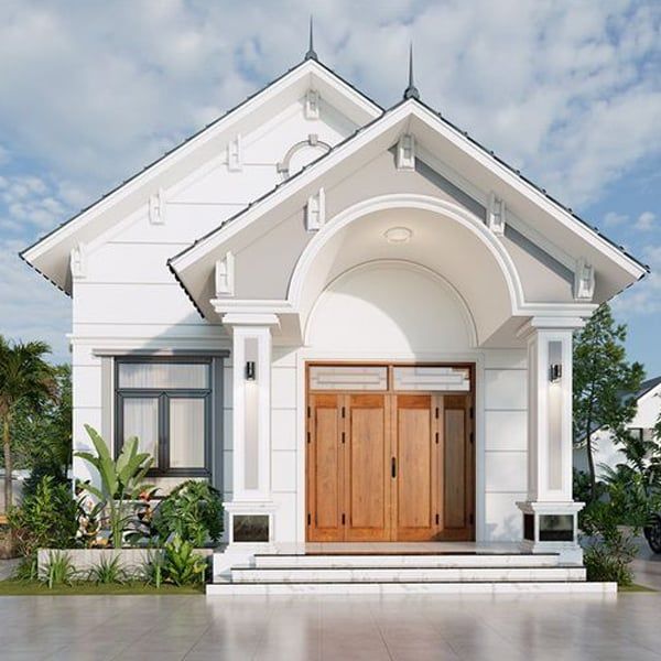  Nhà mái thái 1 tầng 