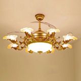  Quạt Trần Đèn 4 Cánh QT62 