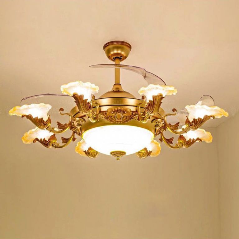  Quạt Trần Đèn 4 Cánh QT62 