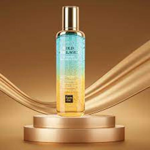  Nước hoa hồng cho da sáng mịn Vàng 24k Farmstay Gold Collagen Nourishing 2 in 1 Serum Toner 