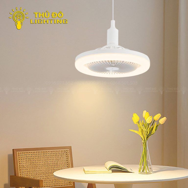  Quạt Đèn Thả Đui E27 