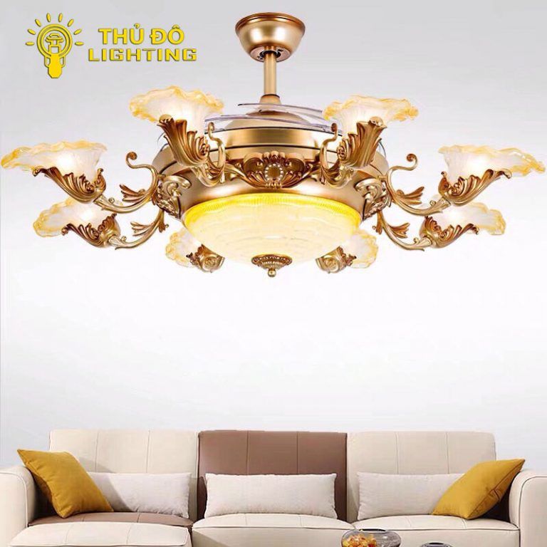  Quạt Trần Đèn 4 Cánh QT62 