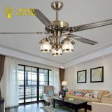  Quạt Trần Đèn Hiện Đại 5 Cánh QT60 