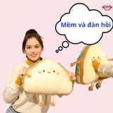  Gấu bông sandwich tam giác dễ thương ôm ngủ 
