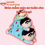  Gấu bông cu shin áo ngủ dễ thương salome, thú nhồi bông cushin cậu bé bút chì ôm ngủ cho bé đáng yêu 