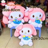  Gấu bông Kuromi Melody Cinnamorol Đeo Túi 