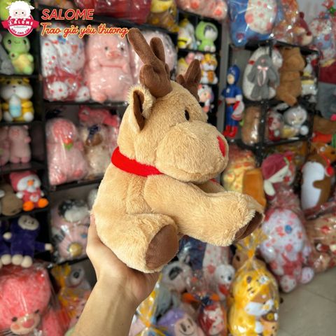  Gấu bông tuần lộc jollibee cho bé dễ thương 