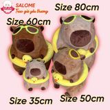  Gấu bông capybara tắm biển thú bông chuột lang nước 