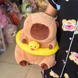  Gấu bông capybara tắm biển thú bông chuột lang nước 