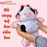  Gấu bông bò sữa chạy bộ dễ thương heo, voi, chó chạy bộ nhiều mẫu SALOME 