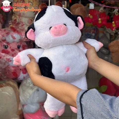  Gấu bông bò sữa chạy bộ dễ thương heo, voi, chó chạy bộ nhiều mẫu SALOME 