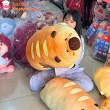  Gấu Bông Capybara Bánh Mì Nằm Dễ Thương Ôm Ngủ SALOME, Thú Bông Capybara Bánh Mì Khổng Lồ Quà Tặng 
