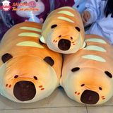  Gấu Bông Capybara Bánh Mì Nằm Dễ Thương Ôm Ngủ SALOME, Thú Bông Capybara Bánh Mì Khổng Lồ Quà Tặng 
