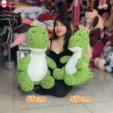  Gấu Bông Khủng Long Xanh Đeo Balo Bơ Dễ Thương 