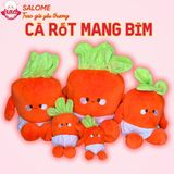  Gấu bông cà rốt mặc bỉm, thú bông carot mặc quần dễ thương 