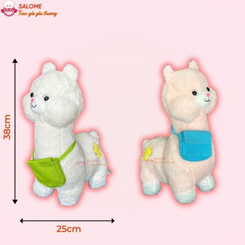  Gấu bông lạc đà đeo túi mini cho bé 