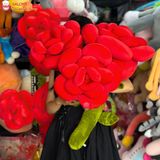  Gấu bông hoa hồng đỏ khổng lồ quà tặng 20/10 